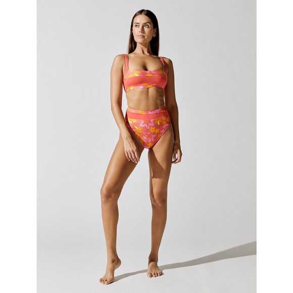 NWT Beach Riot Heidi Hula Hibiscus Bottom - Picture 3 of 9